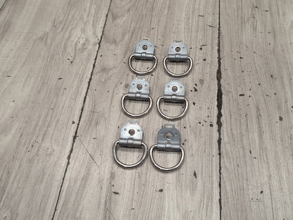 2009-2012 Mercedes-Benz E550 W212 Rear Trunk Cargo Net Clasp Rings SET A2048602114 OEM