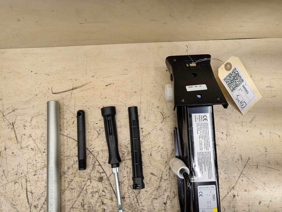 2012-2018 Audi A6 C7 Emergency Spare Wheel Rim Tire Tool Kit SET 4G0011031L OEM