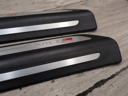 2015-2018 Audi Q3 8U S Line Front Rear Left Right Scuff Plate Door Sill SET 8U0853375A
