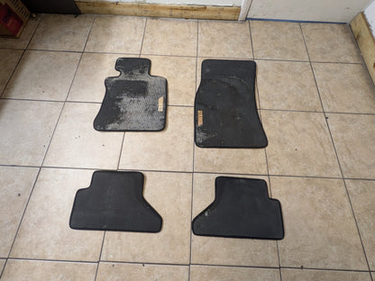 2004-2010 BMW M6 E64 Front Rear Left Right All Weather Mat Carpet Floor Mats SET 9118617 OEM