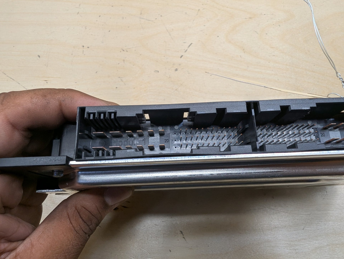 06-10 OEM BMW E90 E92 M3 328 335 AHL FRM II 2 Footwell Light Control Module