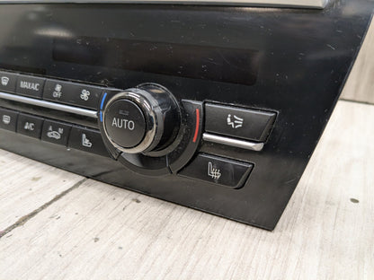 OEM BMW F01 F02 F10 528 M5 Climate AC Heater Control Panel