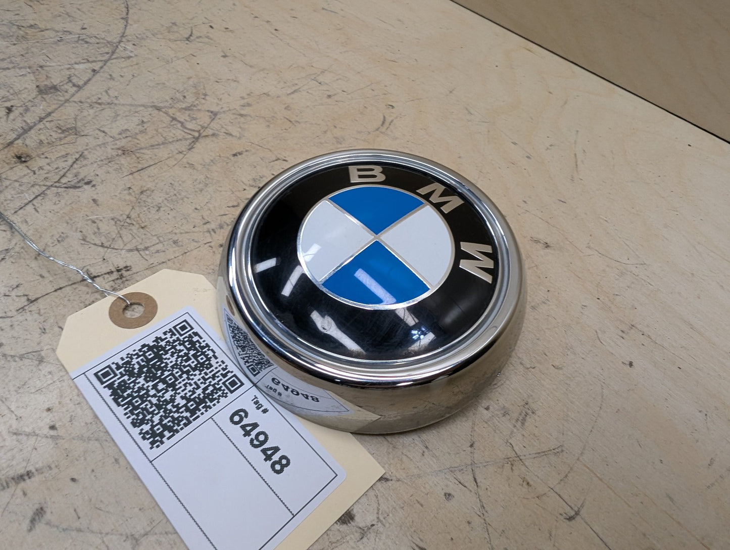 11-17 OEM BMW F25 X3 Rear Liftgate Trunk Lid Round Emblem Genuine