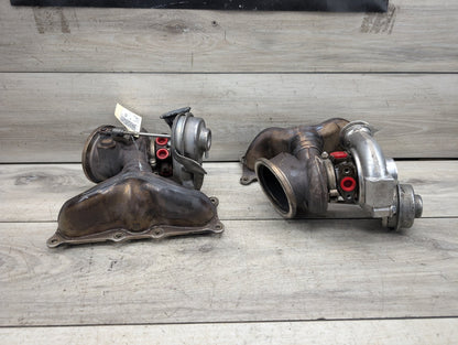 07-10 OEM BMW E90 E92 E93 335 Engine N54 PWG Turbo Turbochargers SET k