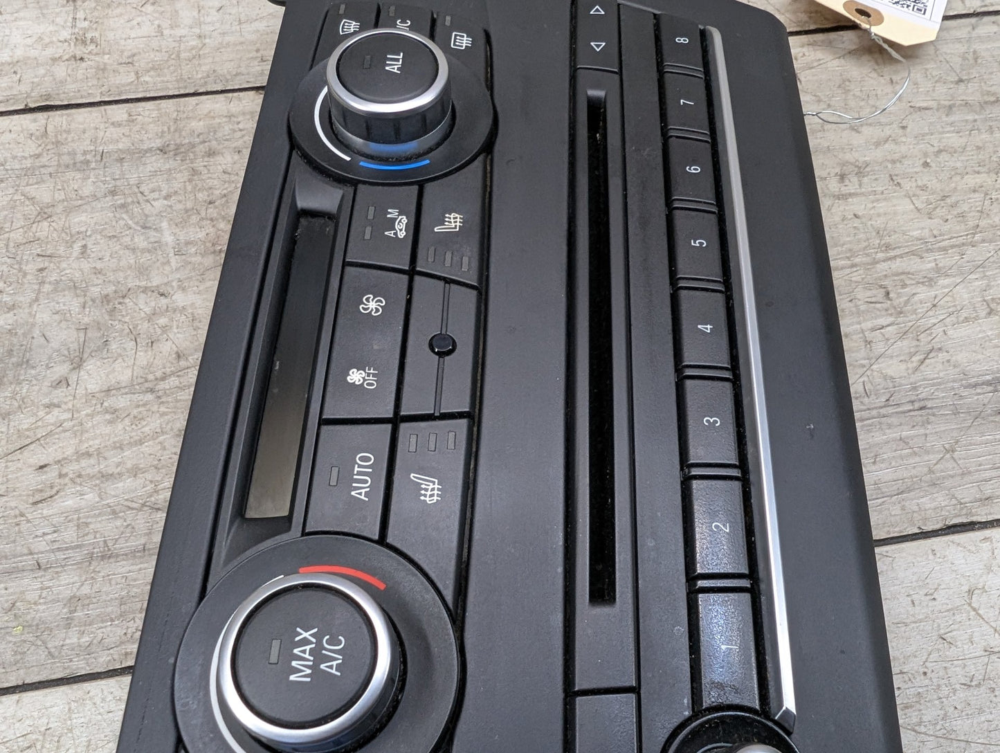 2011 - 2017 BMW X3 F25 Front AC Heater Climate Control Switch 9287629 N20B20A