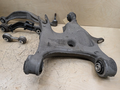 09-18 OEM BMW F02 F06 F10 F13 Rear Right Passenger Upper Lower Control Arm SET