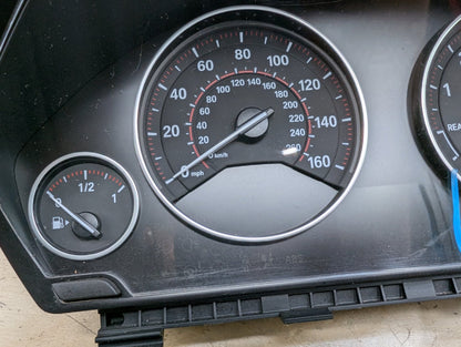 NOTE* 12-18 BMW 328i F30 Instrument Speedometer Guage Cluster 9295869