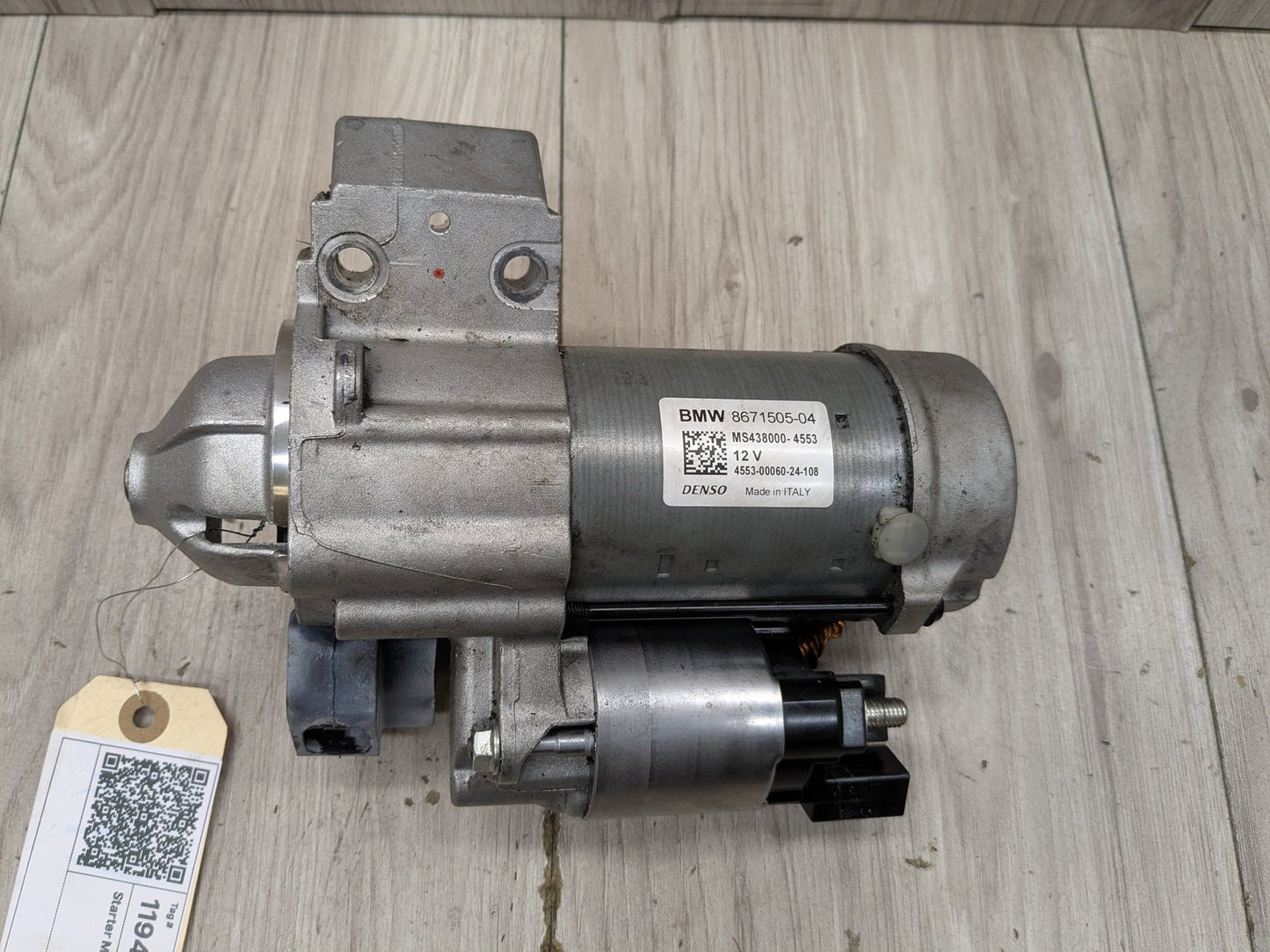 OEM BMW F90 F97 G01 G05 G20 G26 G30 G80 G82 Engine B58 S58 Starter Motor 8671505