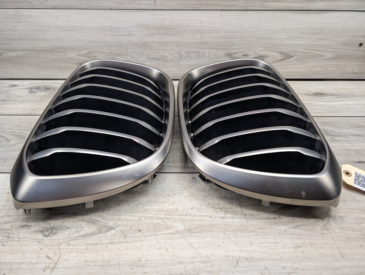2018 - 2024 BMW X3 G01 Front Left Right Upper Bumper Cover Kidney Grilles SET 7464921 B58B30O1