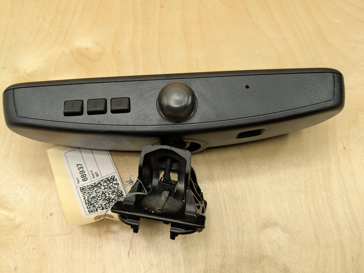OEM BMW F30 F32 F36 F80 M4 Homelink Compass Auto Dip Rear View Interior Mirror