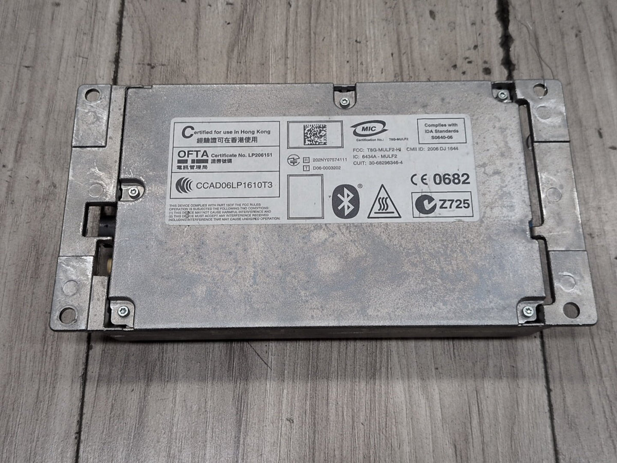 06-13 OEM BMW E70 E90 E92 E93 X5 High Basis SVS MULF2 Becker Bluetooth Module