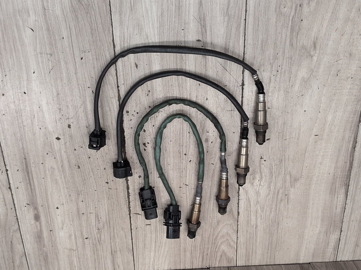 2009-2012 Mercedes-Benz E550 W212 Cat Catalytic Oxygen O2 Lambda Probe Sensors SET 0258017287 OEM