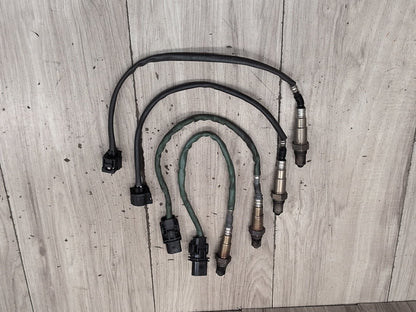 2009-2012 Mercedes-Benz E550 W212 Cat Catalytic Oxygen O2 Lambda Probe Sensors SET 0258017287 OEM