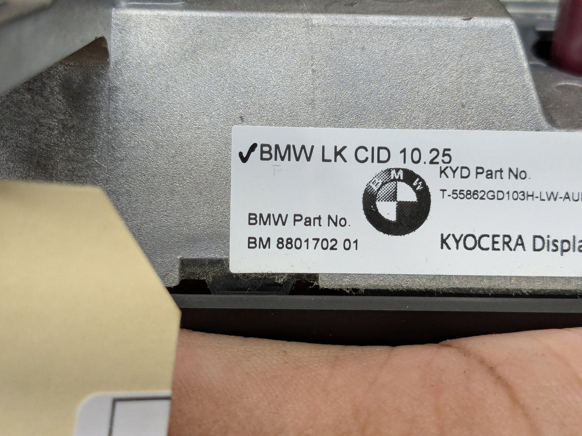 17-20 OEM BMW F90 G30 530 540 M550 NBT Central Information Display Screen 10.25"