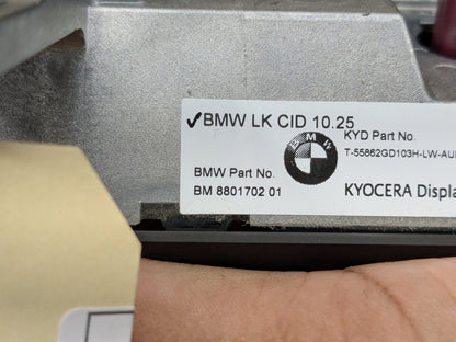 17-20 OEM BMW F90 G30 530 540 M550 NBT Central Information Display Screen 10.25"