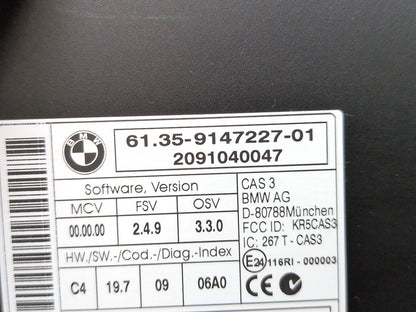 OEM BMW E60 E82 E90 E92 Engine Motor ECU DME Computer w/ Cas & Key SET