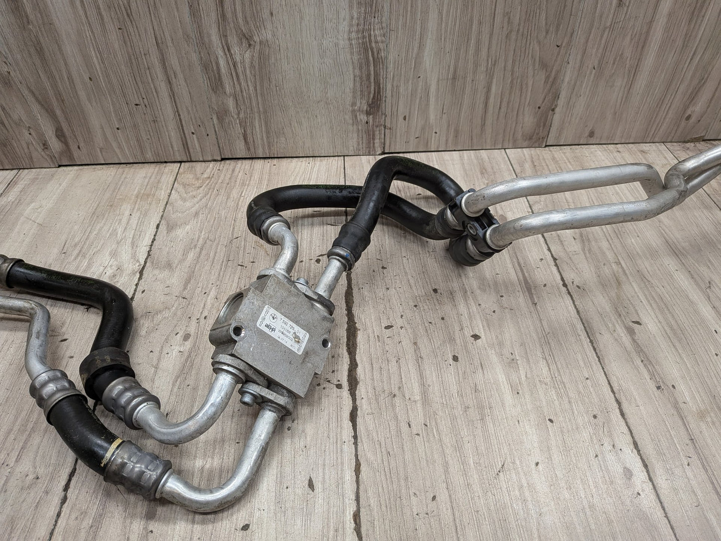 OEM BMW F80 F82 F83 F87 M3 M4 Transmission Oil Cooler Inlet Outlet Hose Line S55