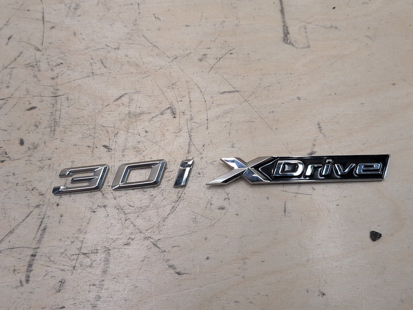 2018-2024 BMW X3 G01 Liftgate Trunk Lid Badge/ Letters 8737323 set of 4