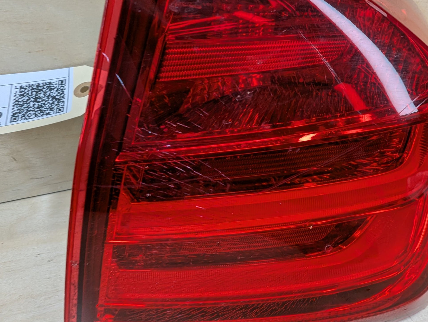 12-15 OEM BMW F30 F80 328 335 M3 Rear Right Passenger Side Outer Tail Light Lamp