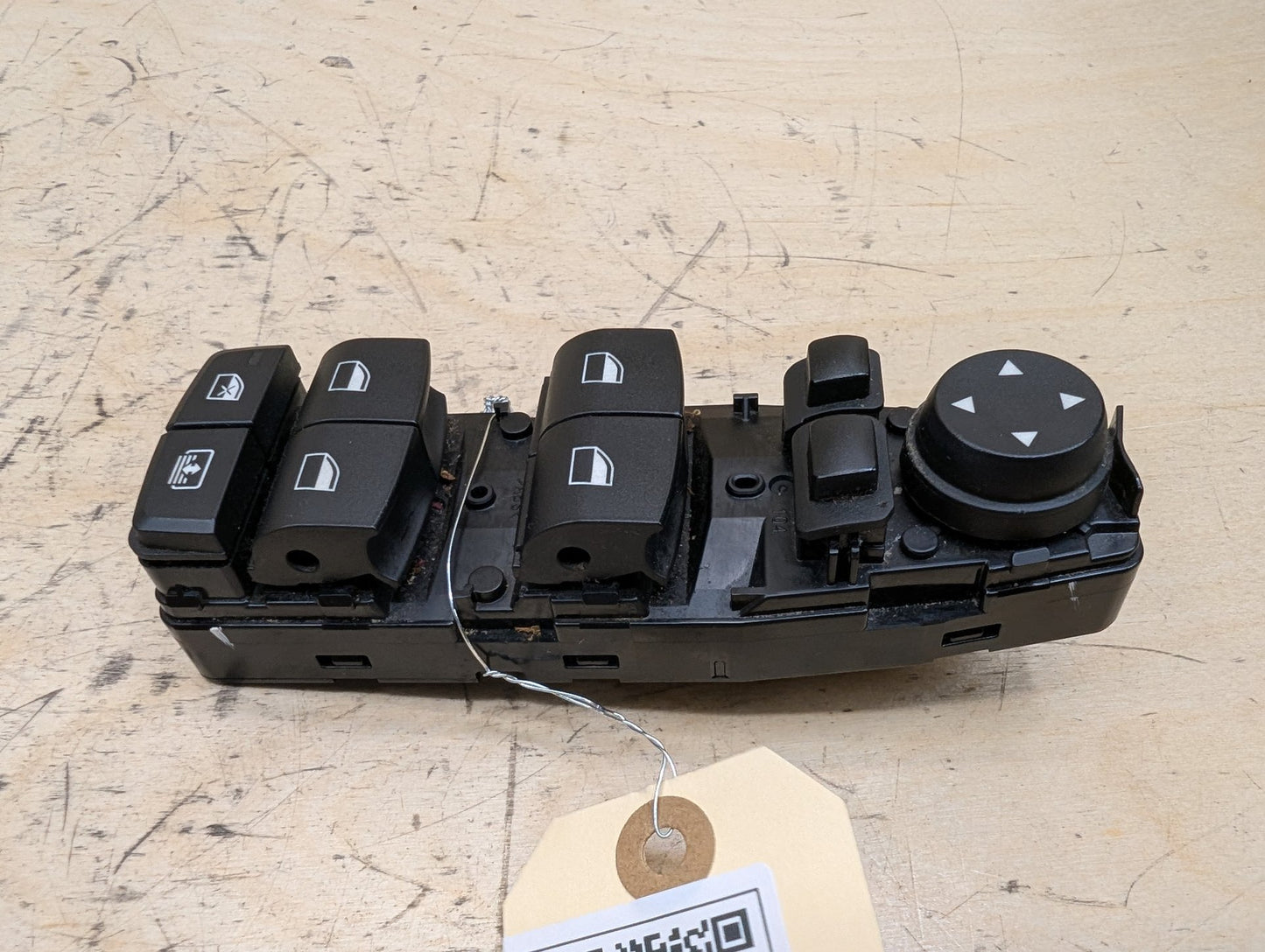 2010-2017 BMW 535i GT xDrive F07 Front Left Driver Door Master Window Switch 9241956 OEM