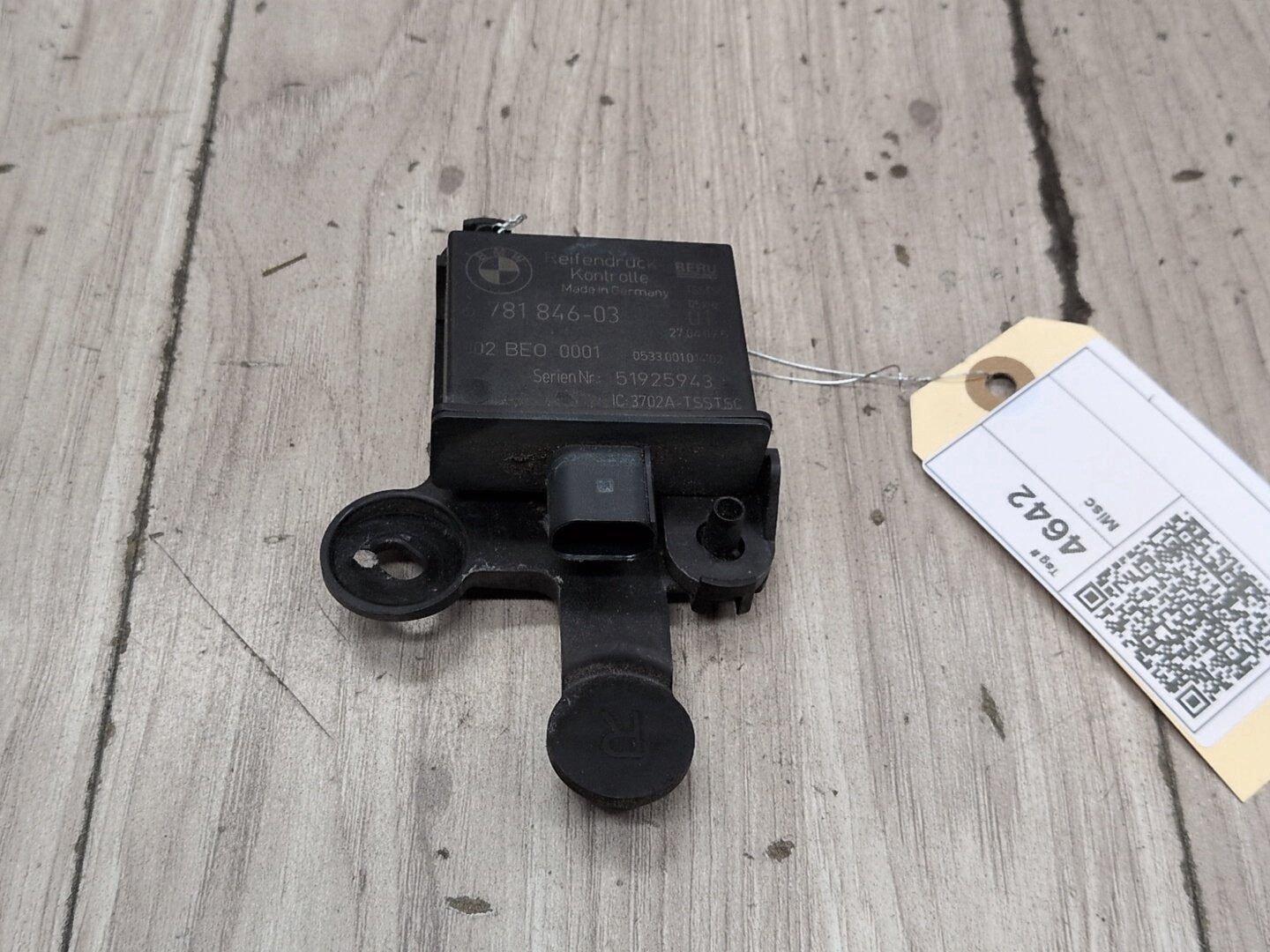 OEM BMW E70 E90 E92 X5 Trigger Transmitter Tire Pressure Monitor Sensor TPMS RDC