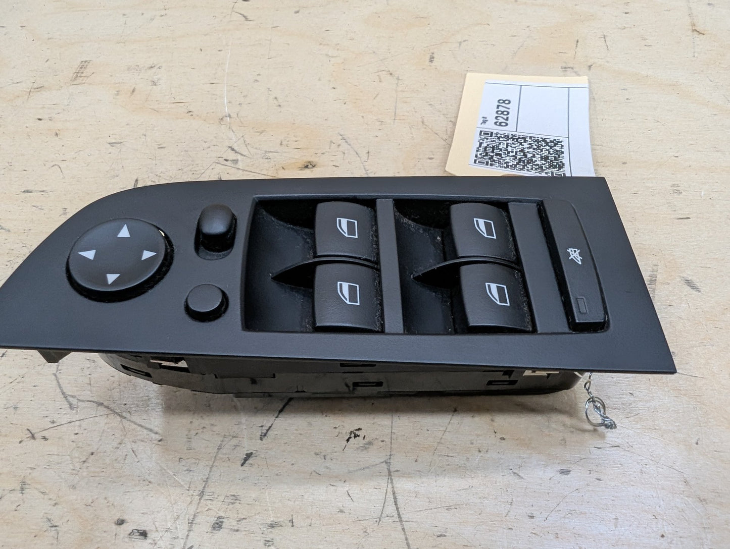 06-11 OEM BMW E90 328 335 M3 Front Left Driver Main Master Power Window Switch