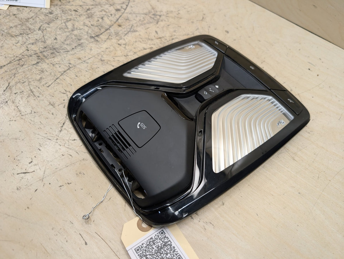 17-21 OEM BMW G01 G02 G05 G20 G30 F90 Front Roof Console Dome Light SOS Switch
