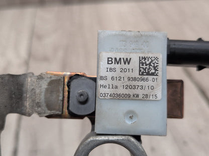 OEM BMW F15 F16 F85 F86 X5 X6 Negative Battery Cable Terminal IBS Sensor Black