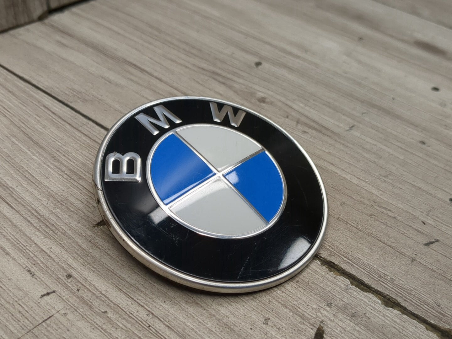 Genuine OEM BMW F39 F90 G20 G30 G80 M3 Bumper Hood Trunk Rear Round Emblem 74mm