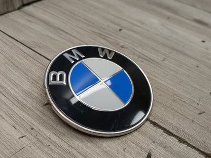 Genuine OEM BMW F39 F90 G20 G30 G80 M3 Bumper Hood Trunk Rear Round Emblem 74mm
