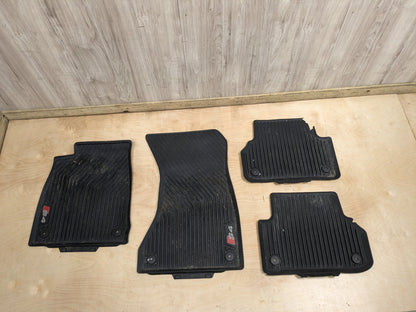 2018-2023 Audi S4 B9 Front Rear Left Right All Weather Mat Carpet Floor Mats SET 8W1061221A