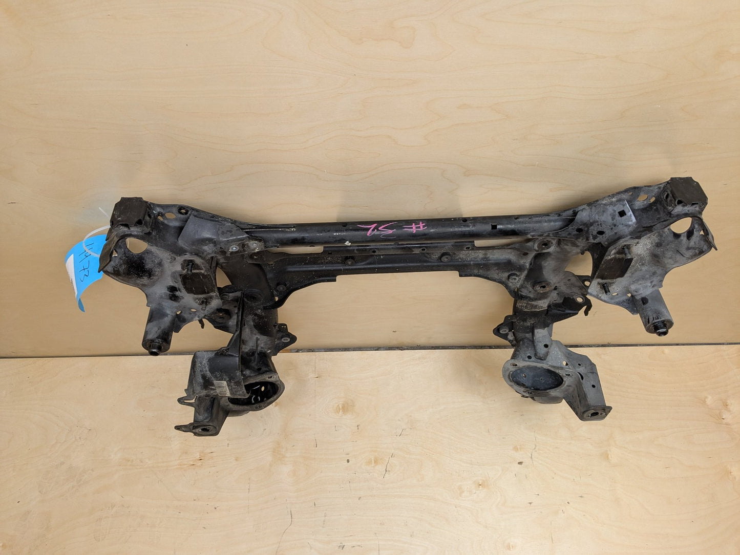2018 BMW 340 F34- Front Axle Support Crossmember Subframe PN: 6872124