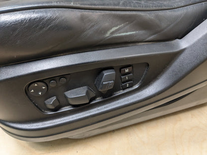 07-13 OEM BMW E70 X5 Complete Seats Door Panels Dashboard Black NAPPA LEATHER