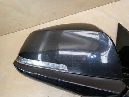 OEM BMW F30 328 330 335 340 Left Driver Side Mirror Heated Auto Dip SHADOW GLOSS