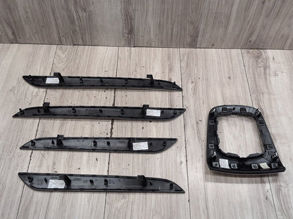 2015-2018 Audi Q3 8U Front Rear Left Right Dash Door Interior Trims SET 8U0867419