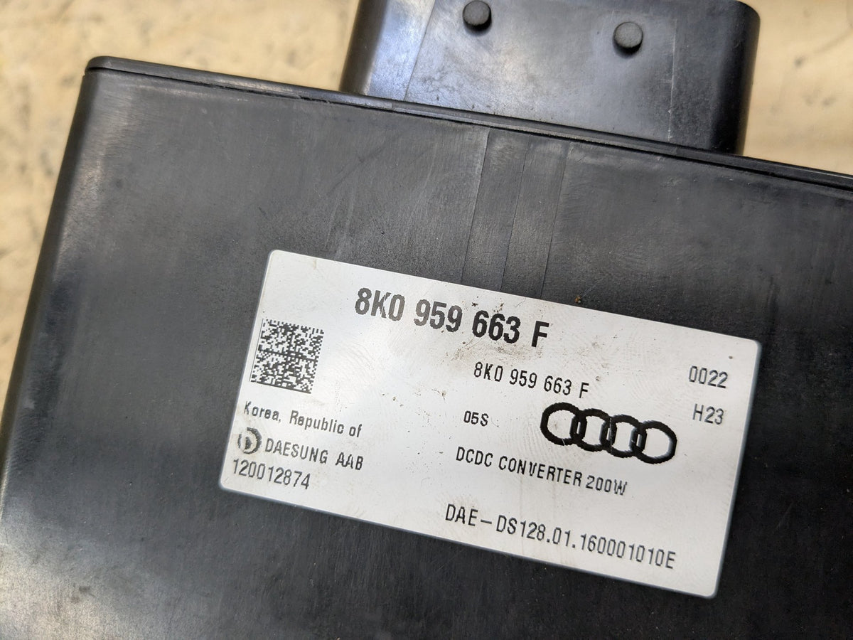 2012-2018 Audi A6 C7 PCU Power Voltage Module 8K0959663F OEM