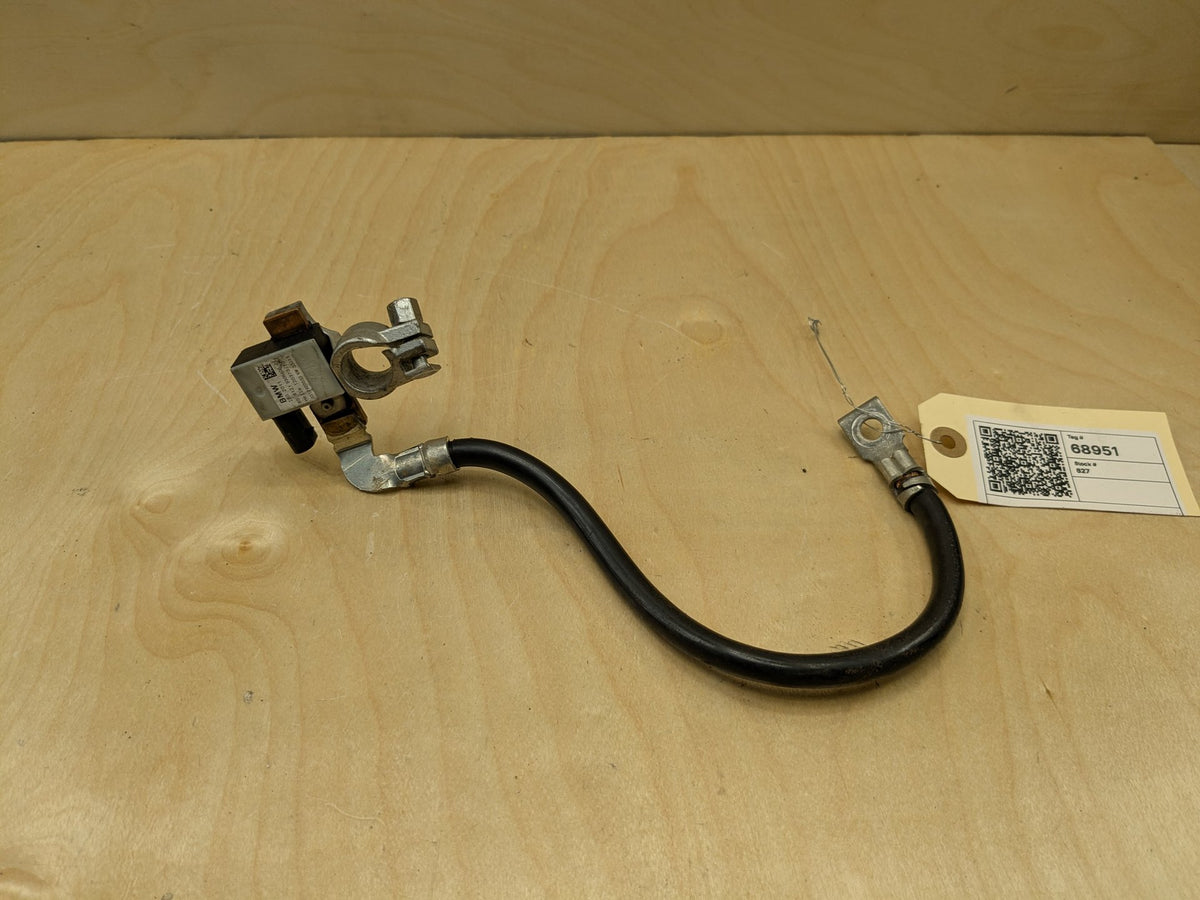 12-20 OEM BMW F22 F30 F32 F33 F36 F87 Negative Cable Terminal IBS Sensor Black