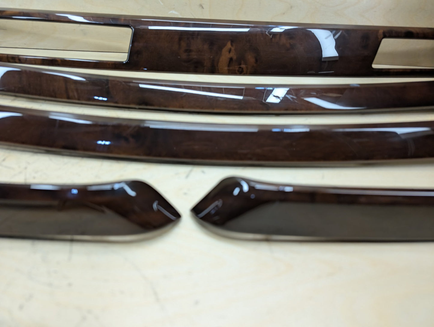 2006-2011 BMW 328i E90 Front Rear Left Right Dash Interior Trims SET 9198283
