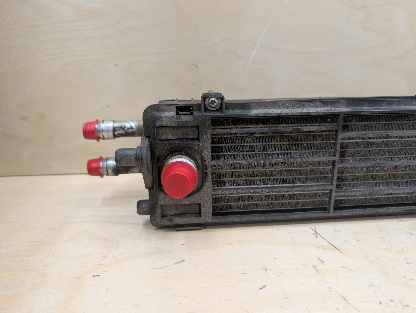 14-19 OEM BMW F85 F86 X5M X6M Front Engine Oil Heat Exchanger Assembly