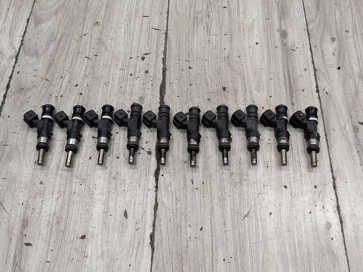 2004-2010 BMW E64 M6 S85B50A Engine Motor Injector SET 7839098