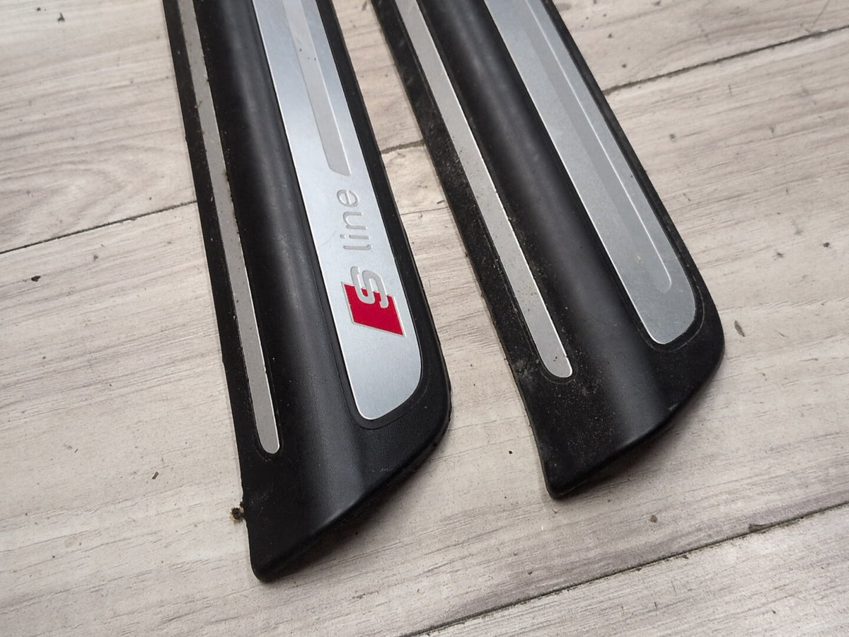 2015-2018 Audi Q3 8U Front Rear Left Right Scuff Plate Door Sill SET 8U0853376A