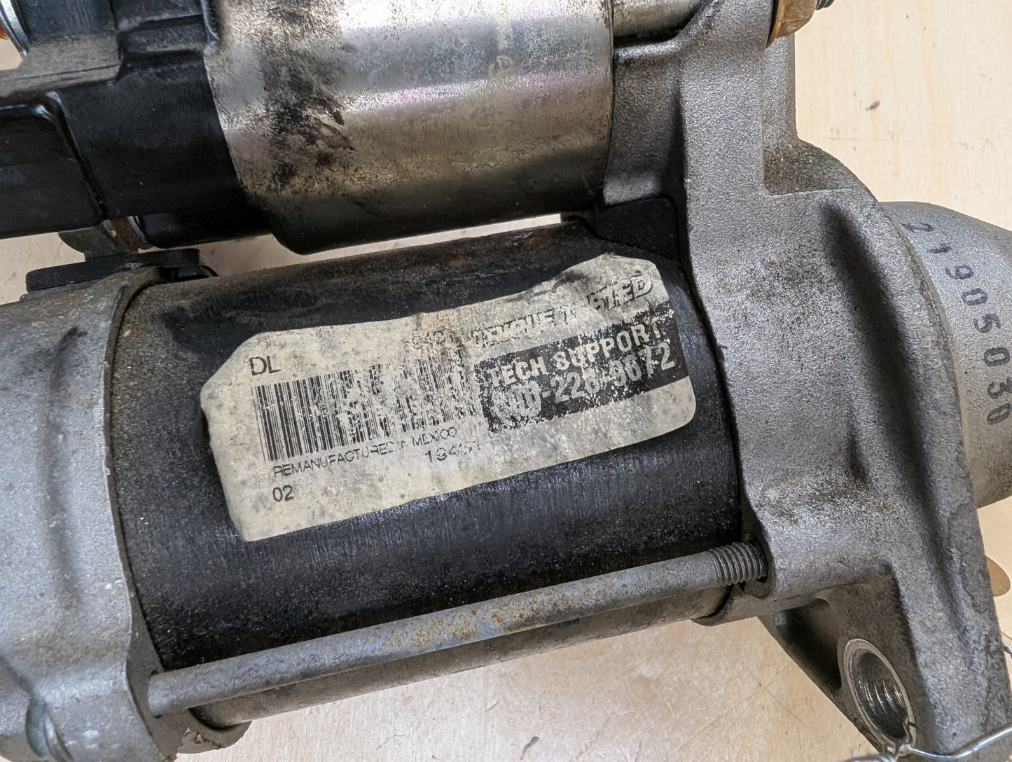 2007-2013 BMW E93 335i N54B30A Engine Motor Starter 2354701