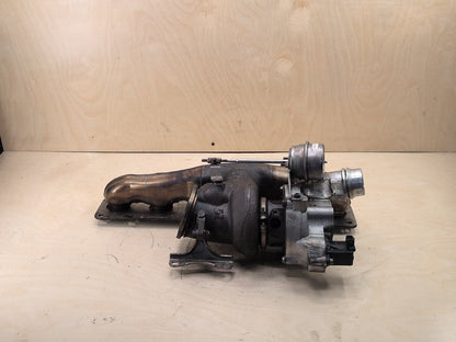 2011-2016 BMW F10 535i N55B30M0 Engine Motor Turbo Charger w/ Manifold 4575479