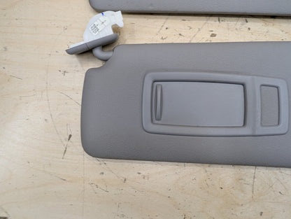 2012-2018 BMW 320i F30 Front Left Right Sun Visor SET 7322291 OEM