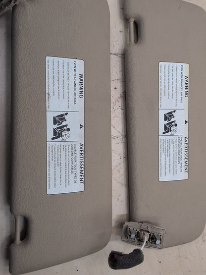 2011-2016 BMW X3 F25 Front Left Right Sun Visor SET 7263571