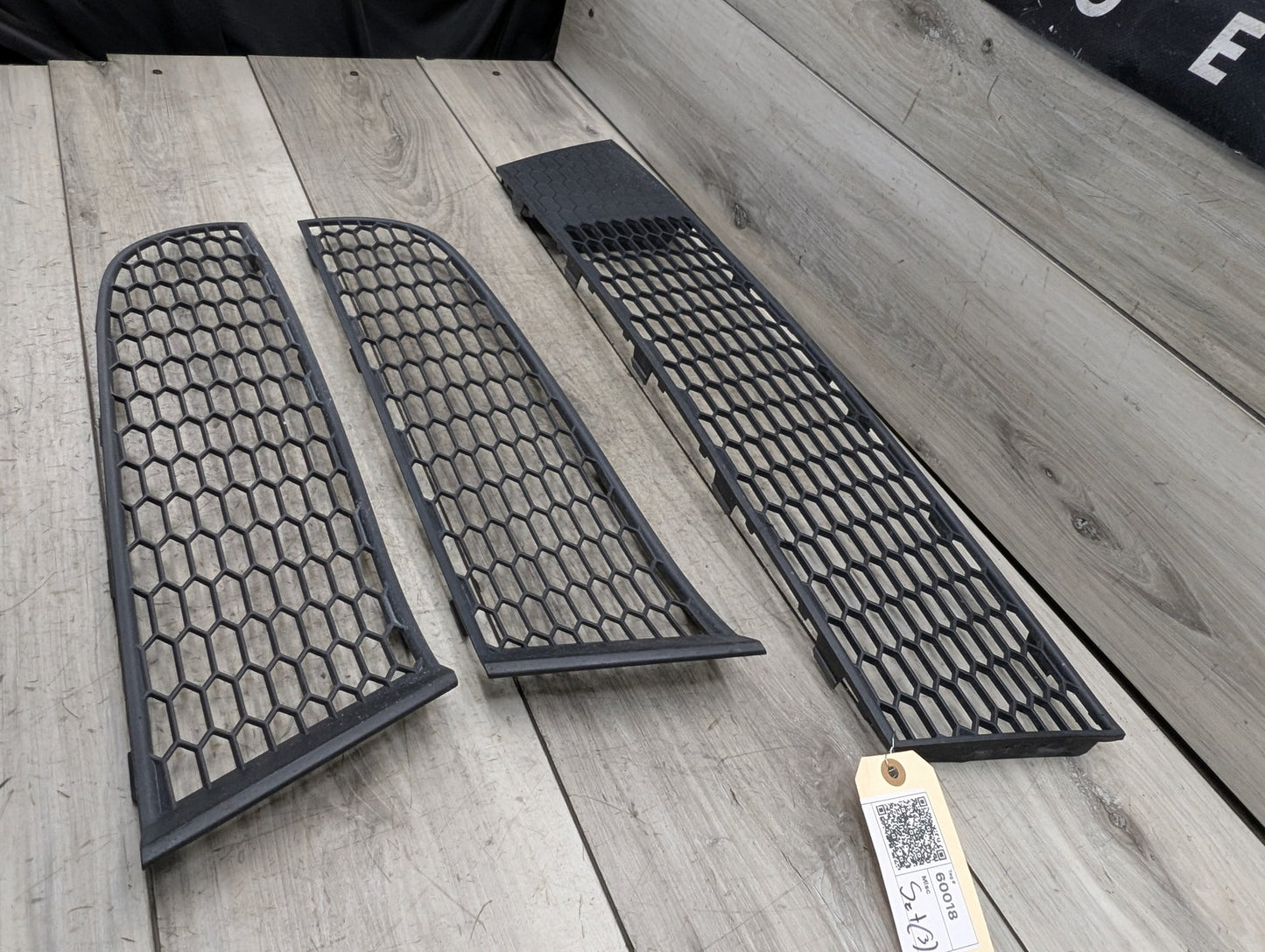 09-15 OEM BMW F01 F02 M SPORT Front Bumper Cover Left Right Center Lower Grilles SET