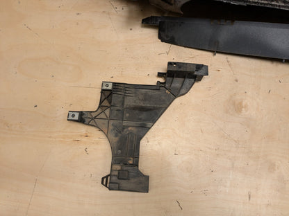 13-16 Audi RS5 Front Clip Frame Radiator Support & Cooling Fan Assembly
