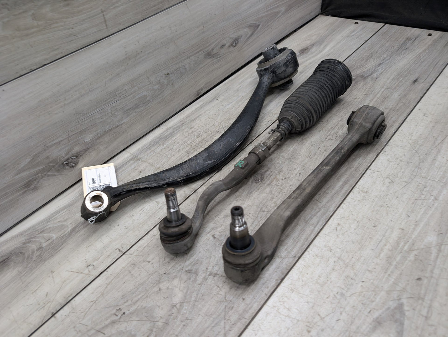 2011 - 2017 BMW X3 F25 Front Right Passenger Control Arms w/ Tie Rod SET 6787674 N55B30M0