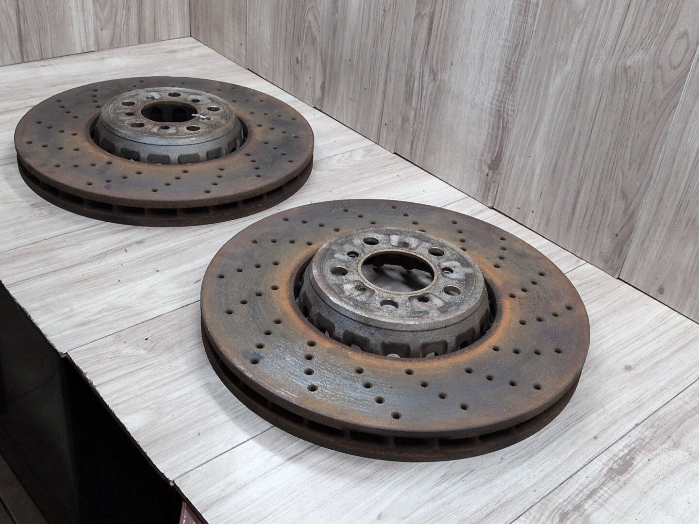 2017 BMW X6 F86- Front Left Right Brake Disc Rotors SET