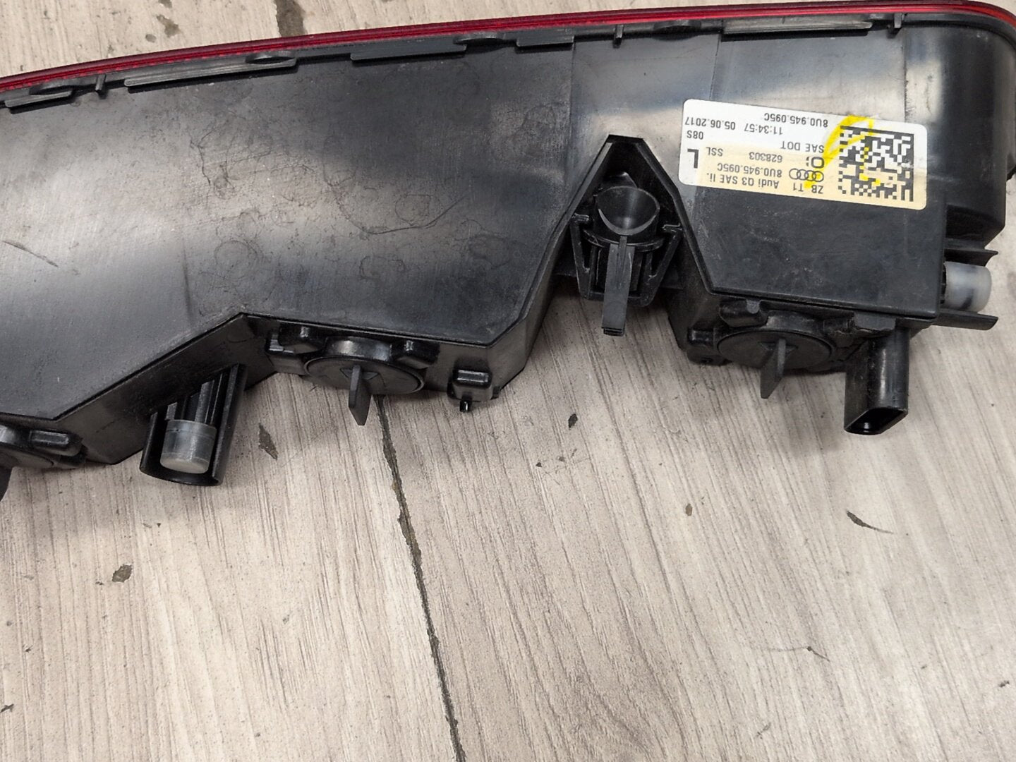 2015-2018 Audi Q3 8U Rear Left Driver Inner Tail Light 8U0945095C